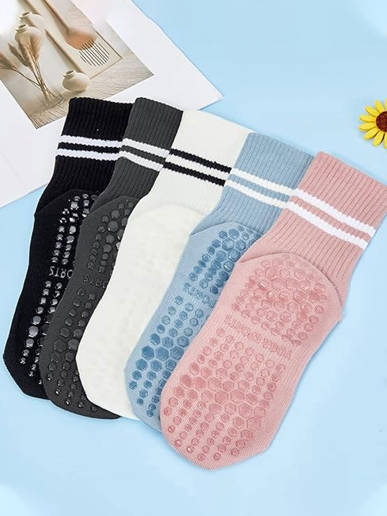 3 Çift Yoga Çorabı, Kaymaz Pro - Yoga Mat incelemesi ve fiyatı