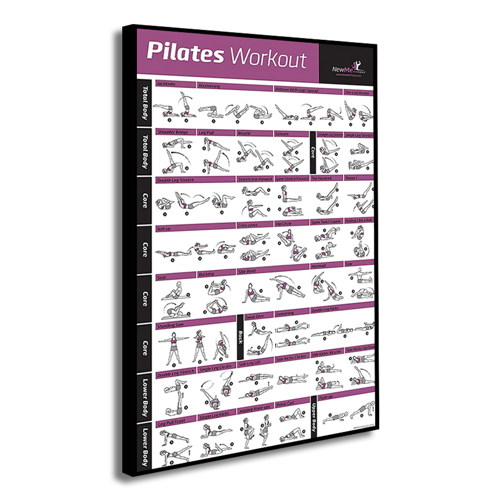 Pilates Eğitim Tablosu Tuval D - Sports Equipment Poster incelemesi ve fiyatı